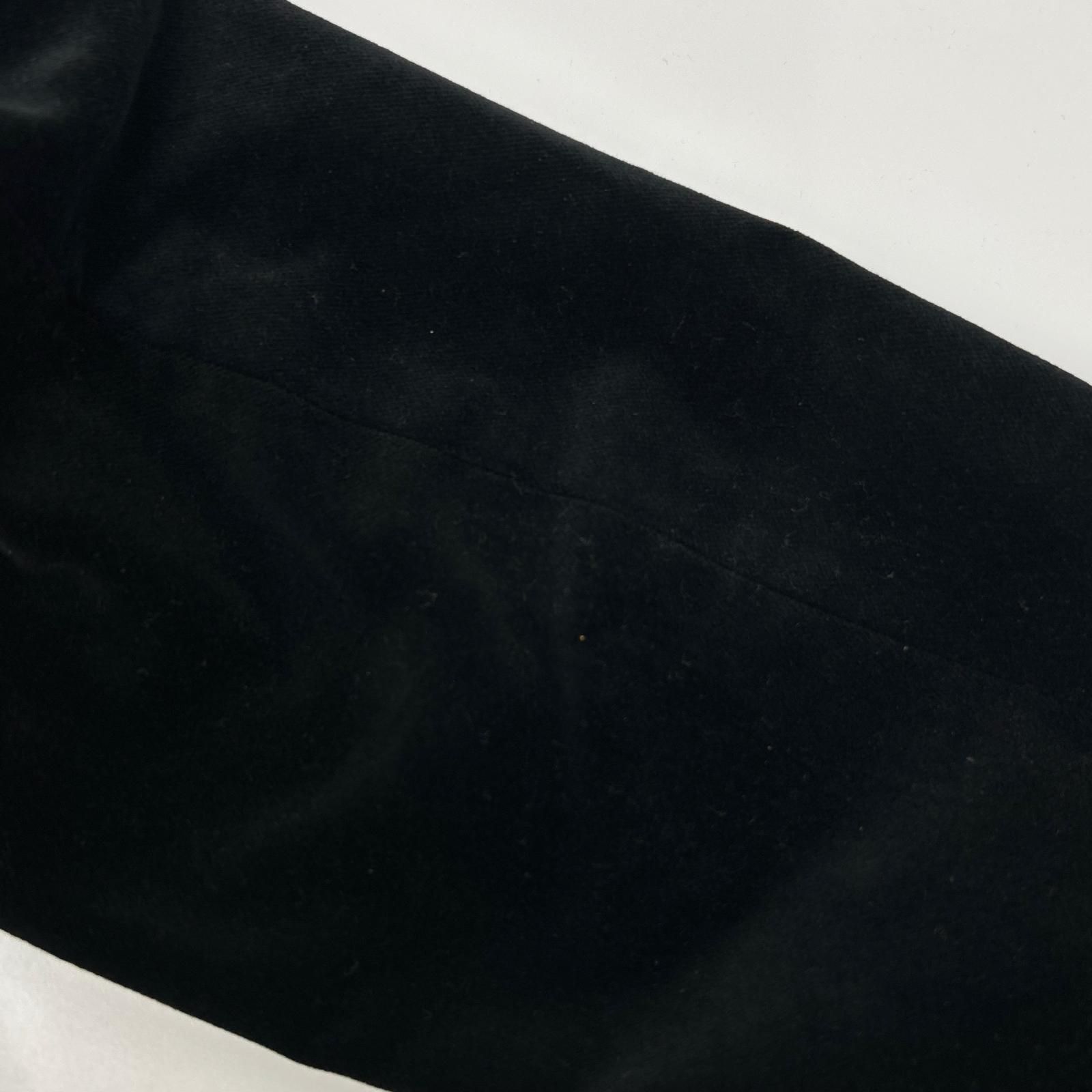 JILSANDER ジルサンダー ブラック ベロア生地 TAILOR MADE 3B