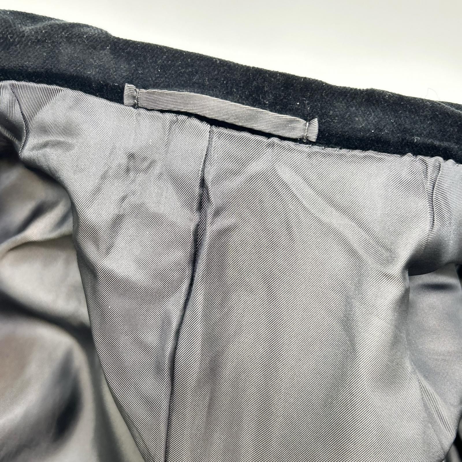 JILSANDER ジルサンダー ブラック ベロア生地 TAILOR MADE 3B