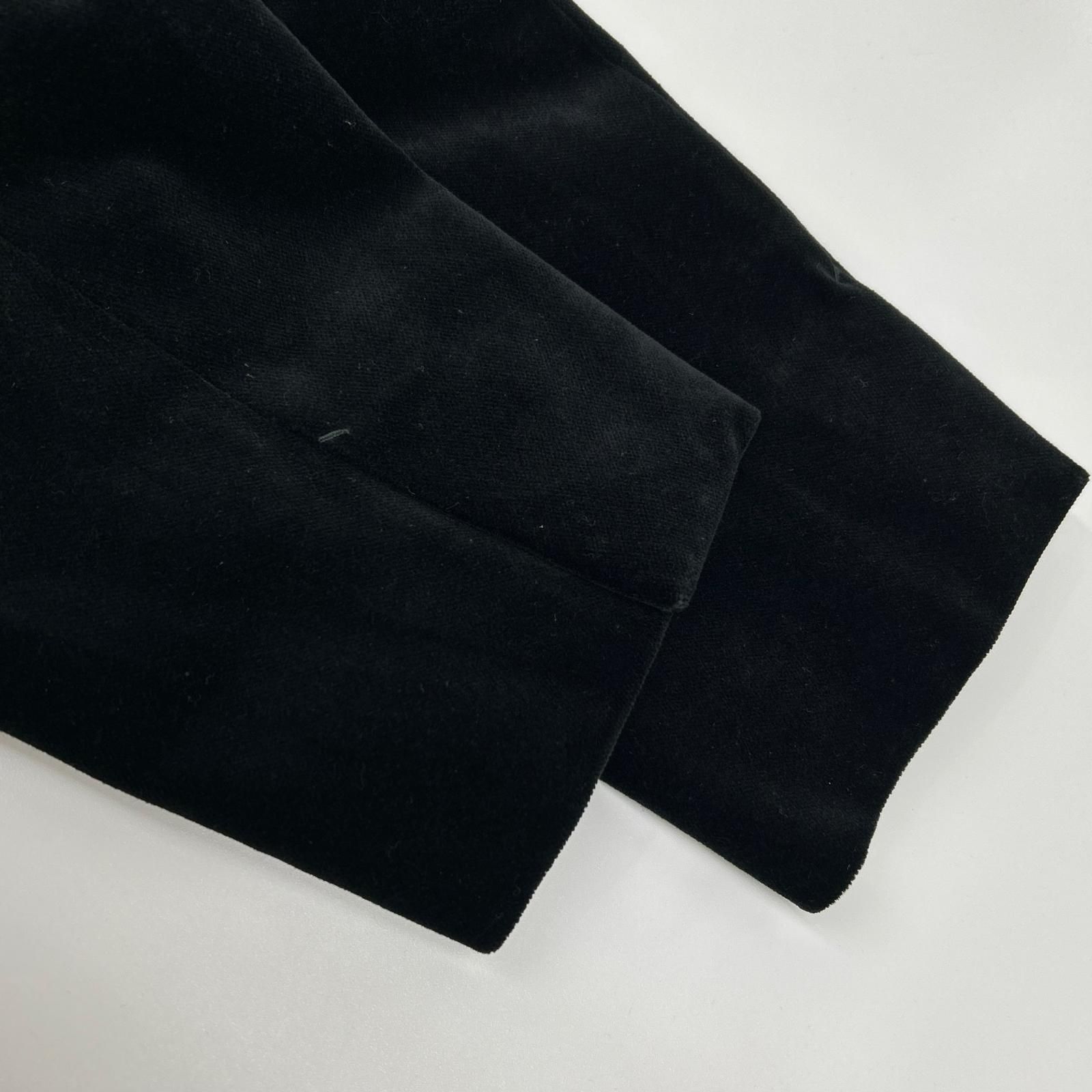 JILSANDER ジルサンダー ブラック ベロア生地 TAILOR MADE 3B