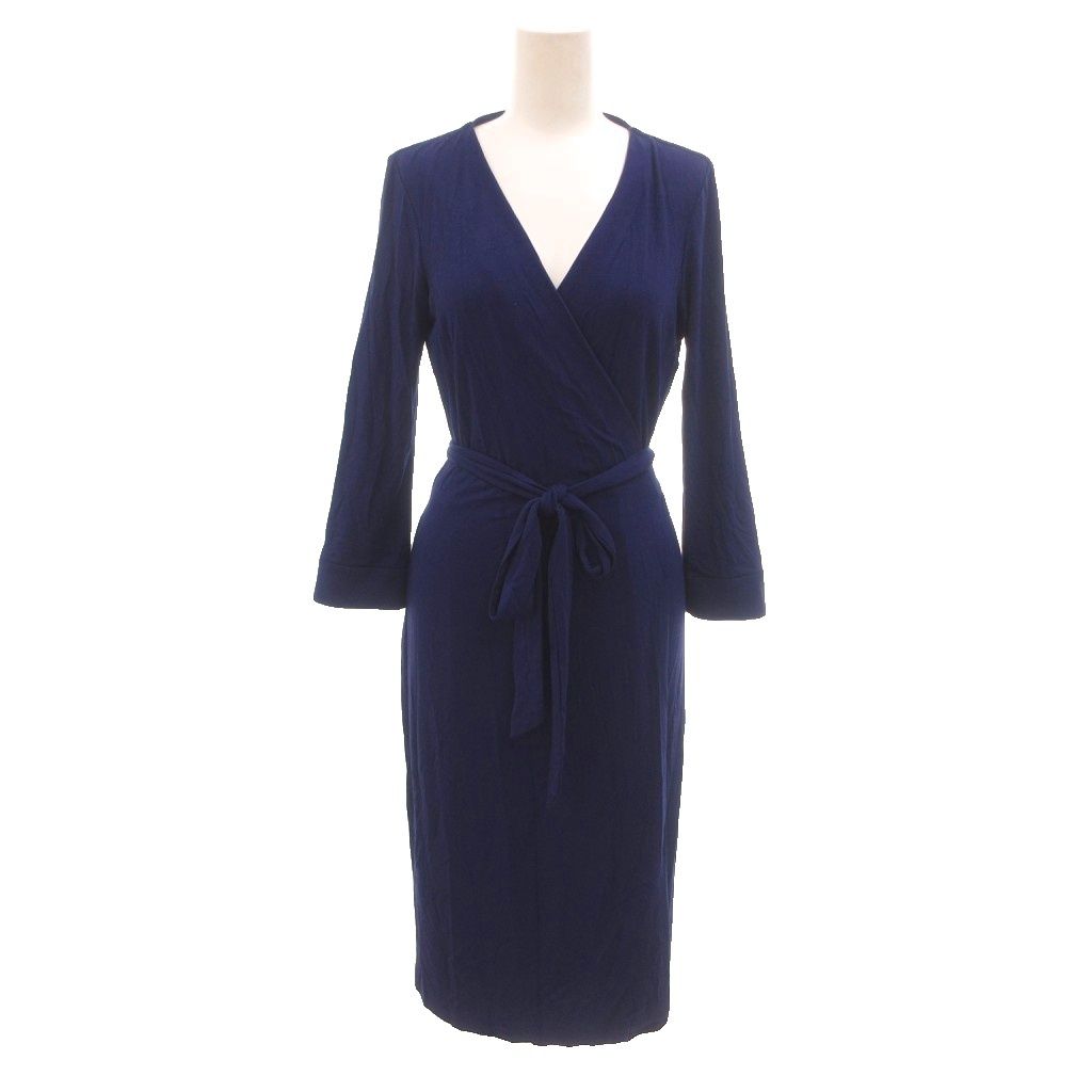 未使用タグ付　Diane von Furstenberg ガウンラップワンピース ダイアンフォンファステンバーグ DIANE von FURSTENBERG 美品 ラップ