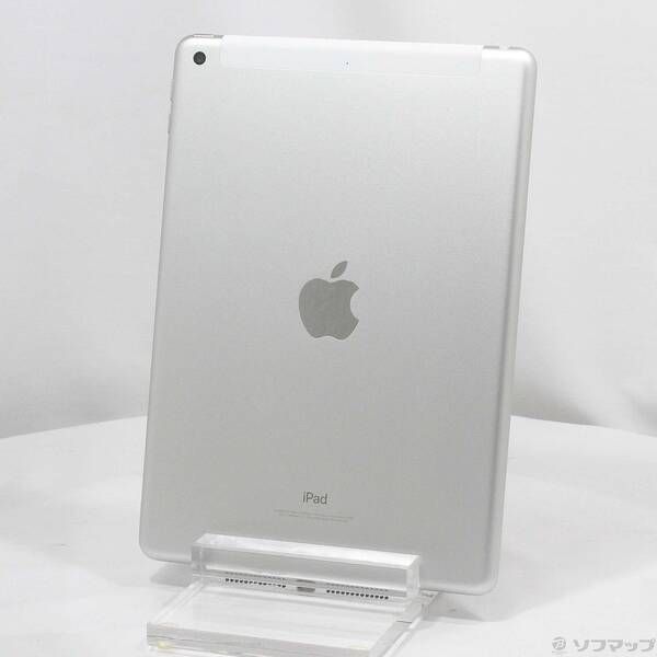 ソフマップ 〔中古品〕 iPad 第6世代 32GB シルバー MR6P2J／A auロック解除SIMフリー【352】
