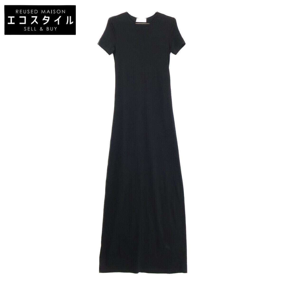 YvesSaintLaurent　イヴサンローラン　【美品/国内正規/23年製】756788 ウール Tシャツ ロングドレス/　XS