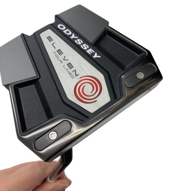 【中古】 オデッセイ ELEVEN S TOUR LINED 34インチ パター PT STROKE LAB (フレックスその他) メンズ 男性用 右利き 右用 Cランク ゴルフクラブパター