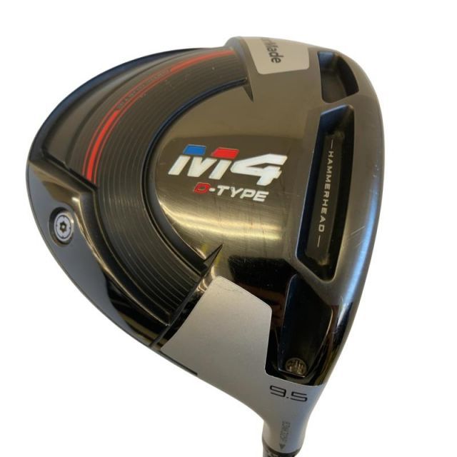 【中古】 テーラーメイド M4 D-TYPE 9.5° USA ドライバー DR リシャフト (フレックスその他) メンズ 男性用 右利き 右用 Cランク ゴルフクラブ