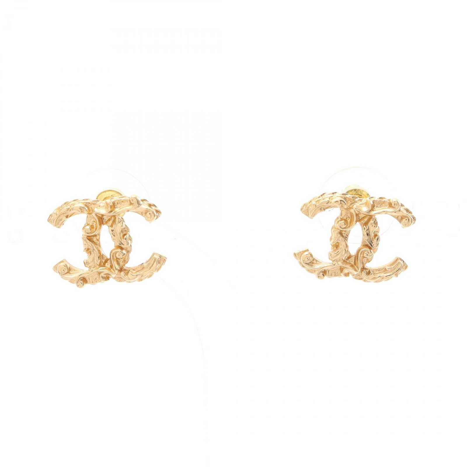 シャネル CHANEL ピアス ココマーク GP(ゴールドメッキ) ココマーク ピアス レディース Used A