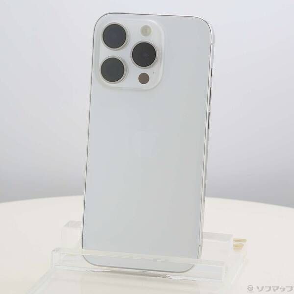 ソフマップ 〔中古品〕 iPhone15 Pro 512GB ホワイトチタニウム MTUJ3J／A SIMフリー【258】