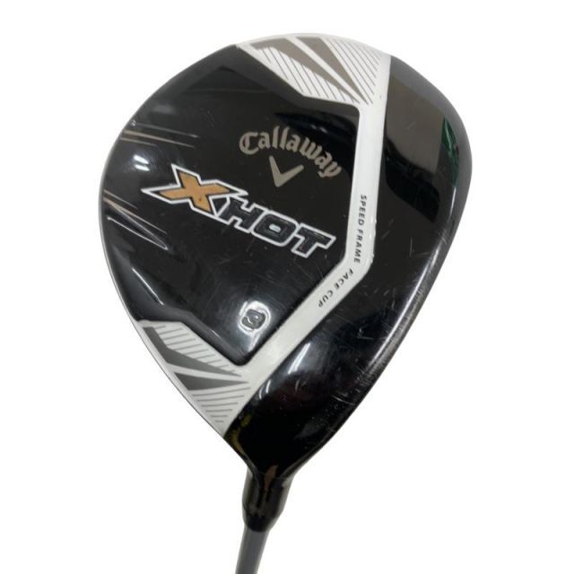 【中古】 キャロウェイ X HOT 3W フェアウェイウッド FW X HOT 55W(フェアウェイウッド) (フレックスSR) メンズ 男性用 右利き 右用 Cランク ゴルフクラブ