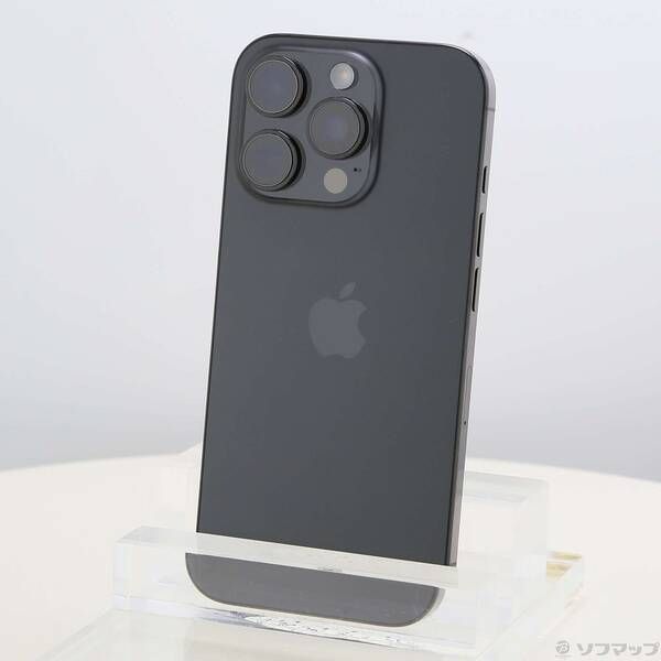 ソフマップ 〔中古品〕 iPhone16 Pro 256GB ブラックチタニウム MYN03J／A SIMフリー【258】