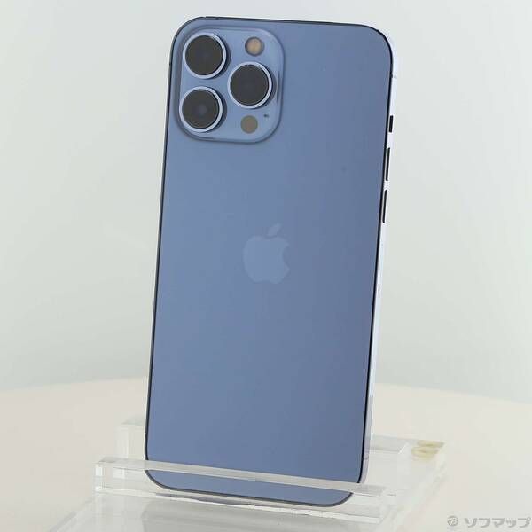 ソフマップ 〔中古品〕 iPhone13 Pro Max 128GB シエラブルー MLJ73J／A SIMフリー【344】