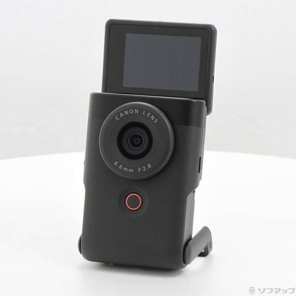 ソフマップ 〔中古品〕 PowerShot V10 トライポッドグリップキット Vlogカメラ PSV10TRIPODKITBK ブラック【262】