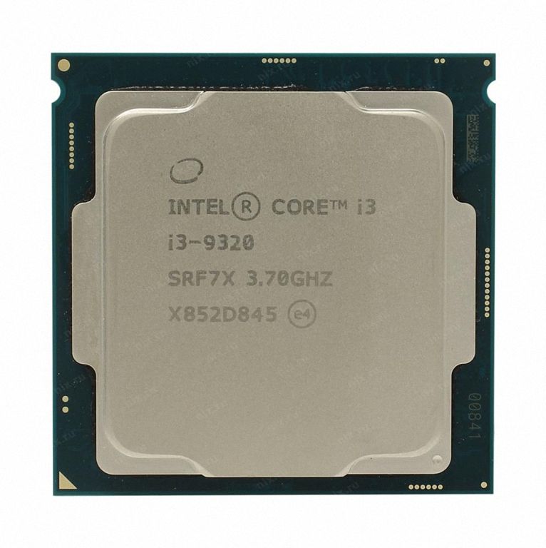 Intel Core i3-9320 4C 3.7GHz to 4.4GHz Socket 1151 Coffee Lake 14NM 8MB 62W Apr 2019 6,199円
