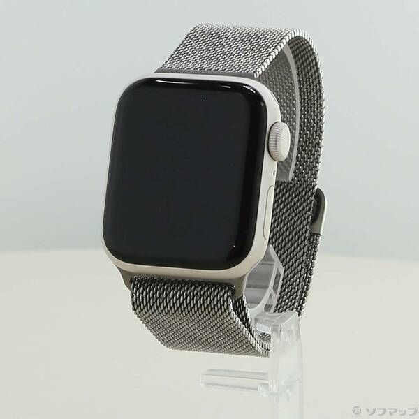 ソフマップ 〔中古品〕 Apple Watch SE 第2世代 GPS 40mm スターライトアルミニウムケース ナチュラルミラネーゼループ【258】