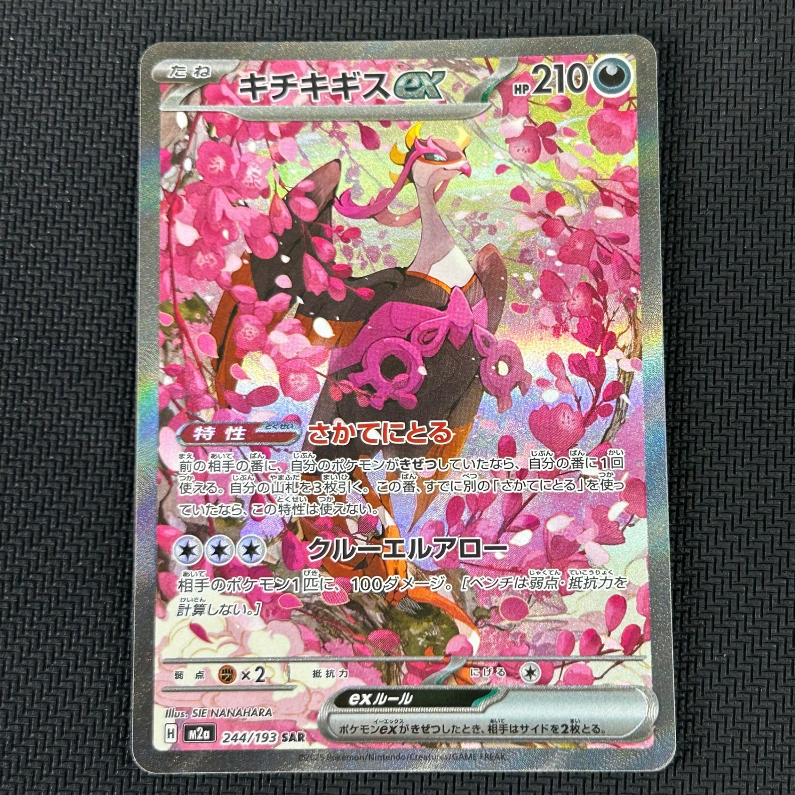 ポケカ キチキギスex SAR 244/193 MEGAドリームex - メルカリ