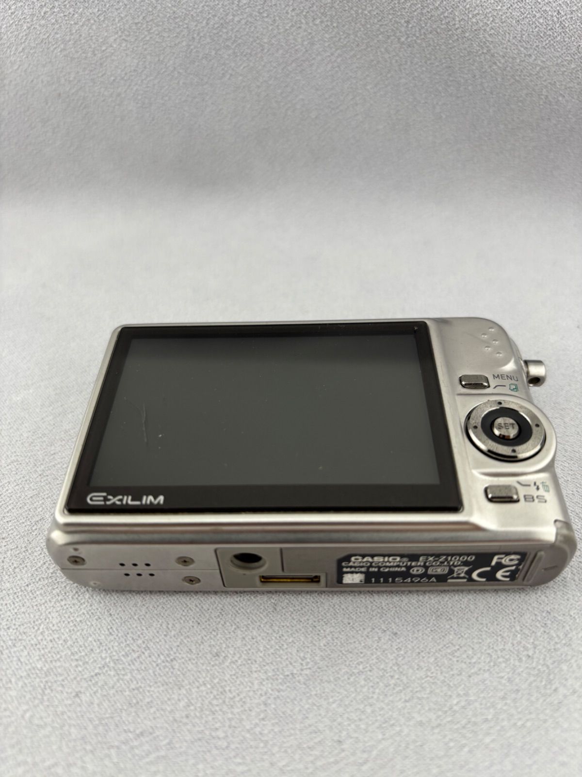 2099【動作確認済み】 CASIO EXILIM EX-Z1000 シルバー カシオ
