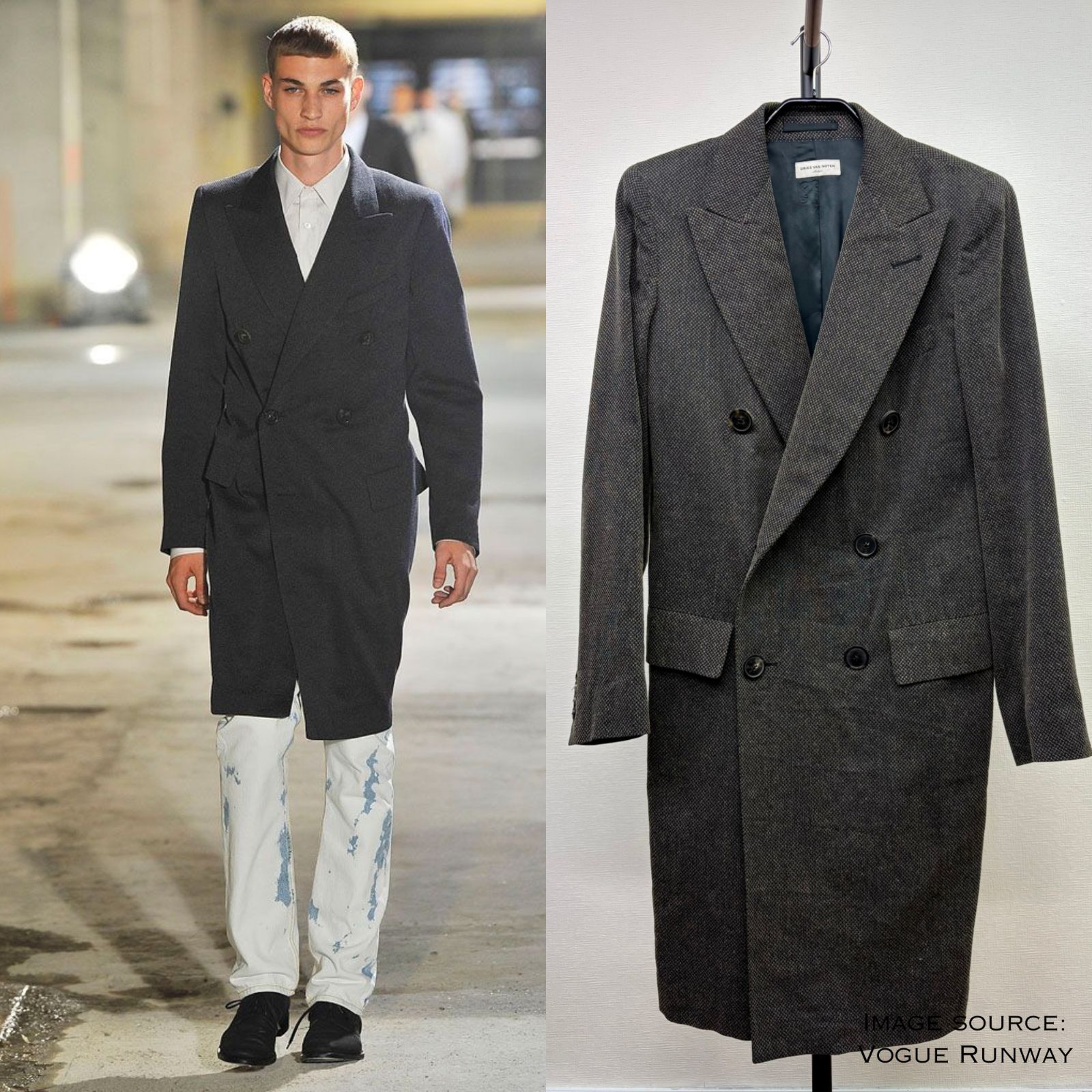 DRIES VAN NOTEN ドリスヴァンノッテン｜11SS リネンダブルチェスター