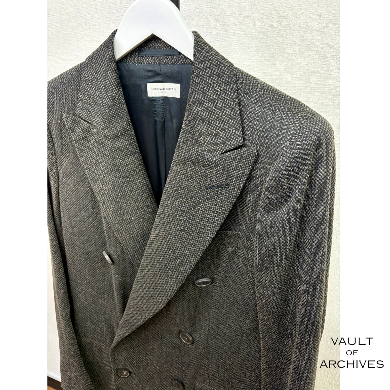 DRIES VAN NOTEN ドリスヴァンノッテン｜11SS リネンダブルチェスター
