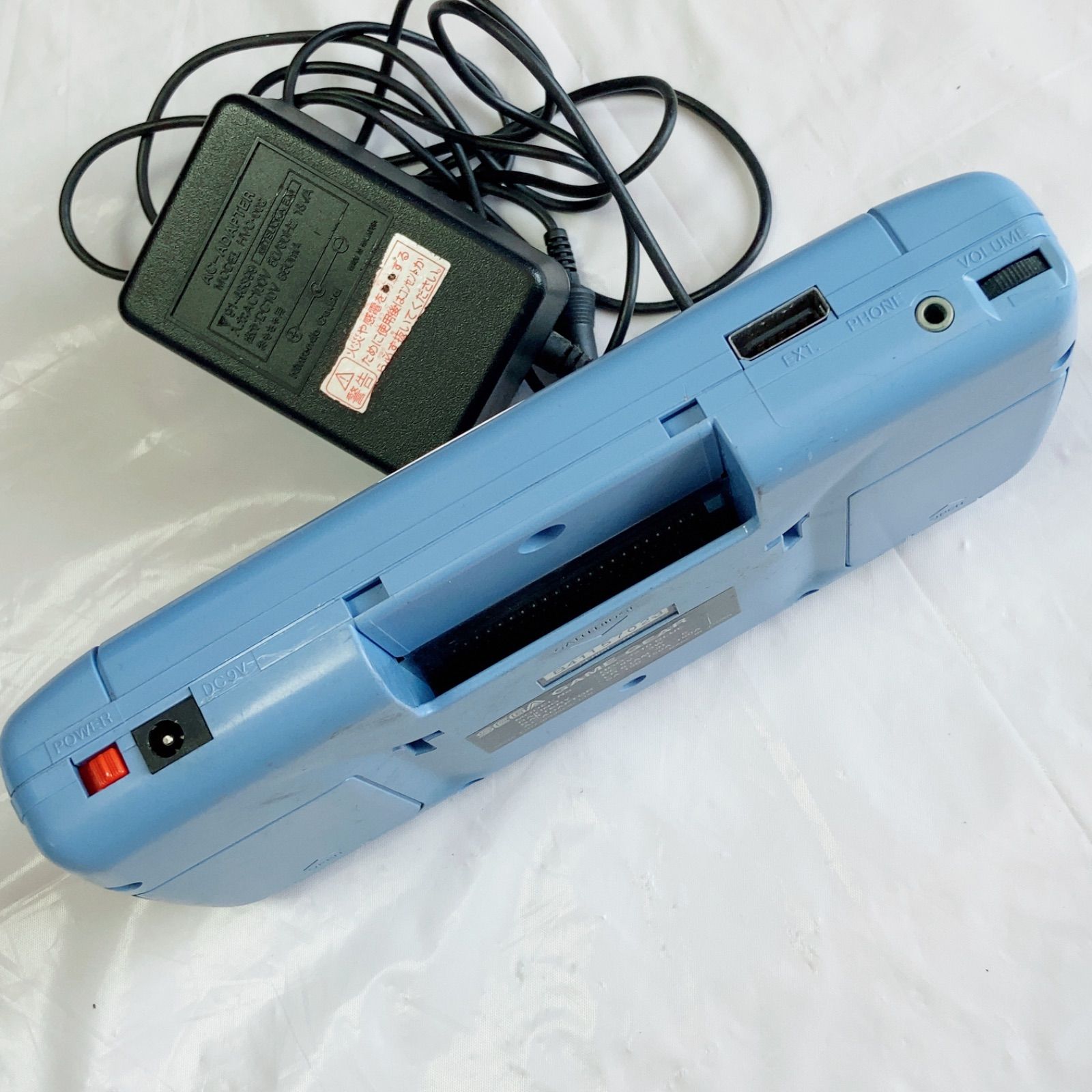 A933 ゲームギア 本体 ブルー ・コンセント（腐食あり） ジャンク品
