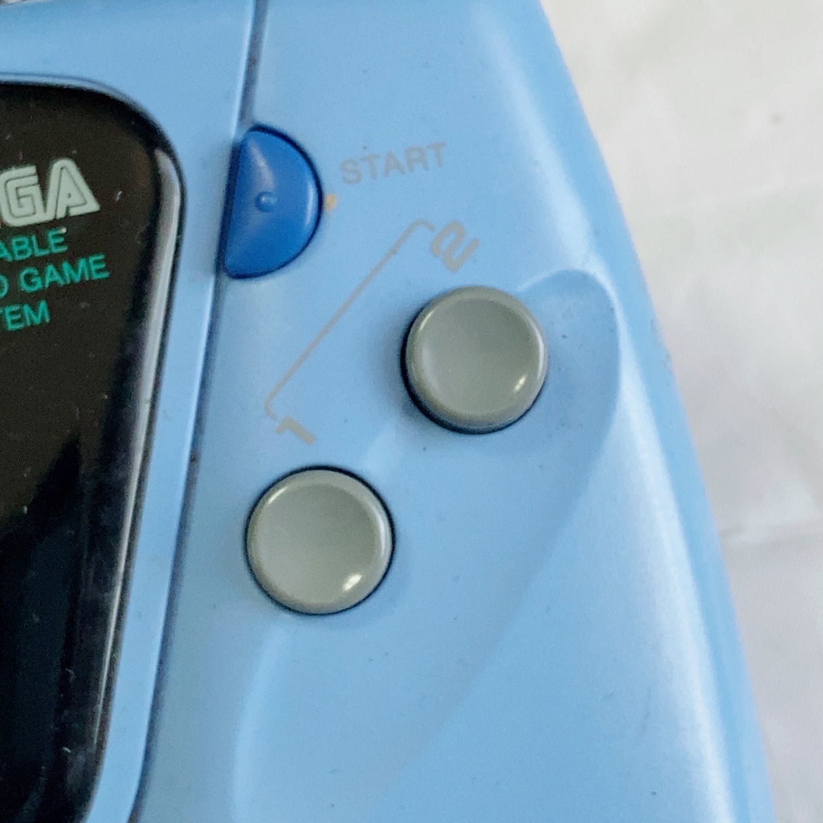 A933 ゲームギア 本体 ブルー ・コンセント（腐食あり） ジャンク品