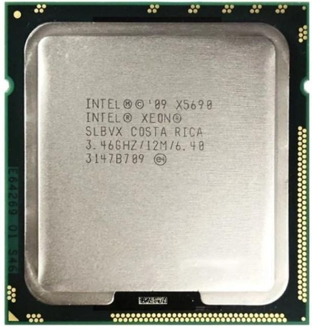 2個セット Intel Xeon X5690 SLBVX 6C 3.47GHz 12MB 130W LGA1366 DDR3-1333