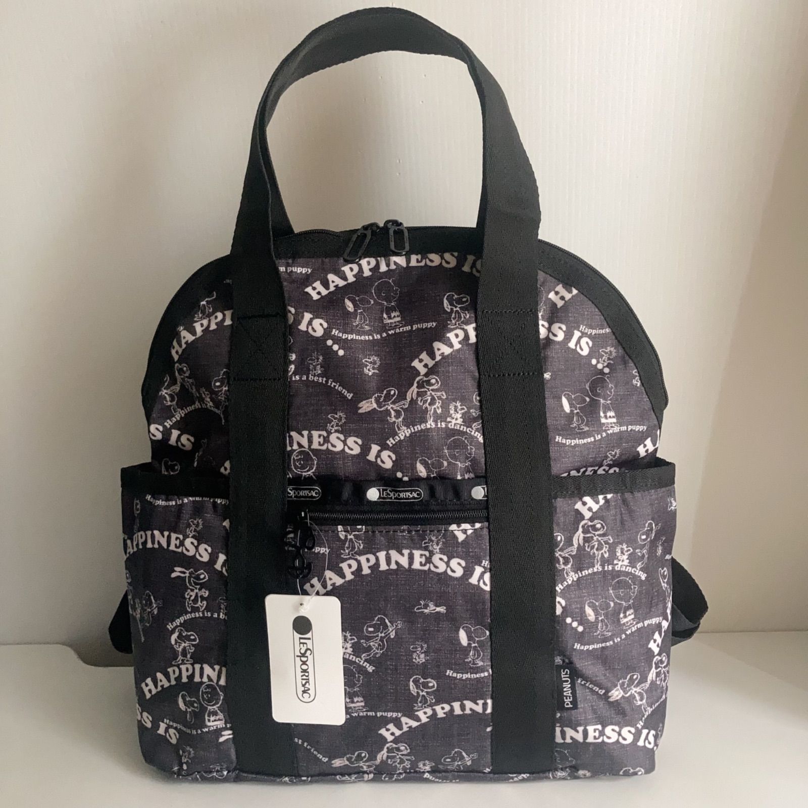 新品　レスポートサック　スヌーピー　リュック　バッグパック　旅行バッグ　2442 レスポ