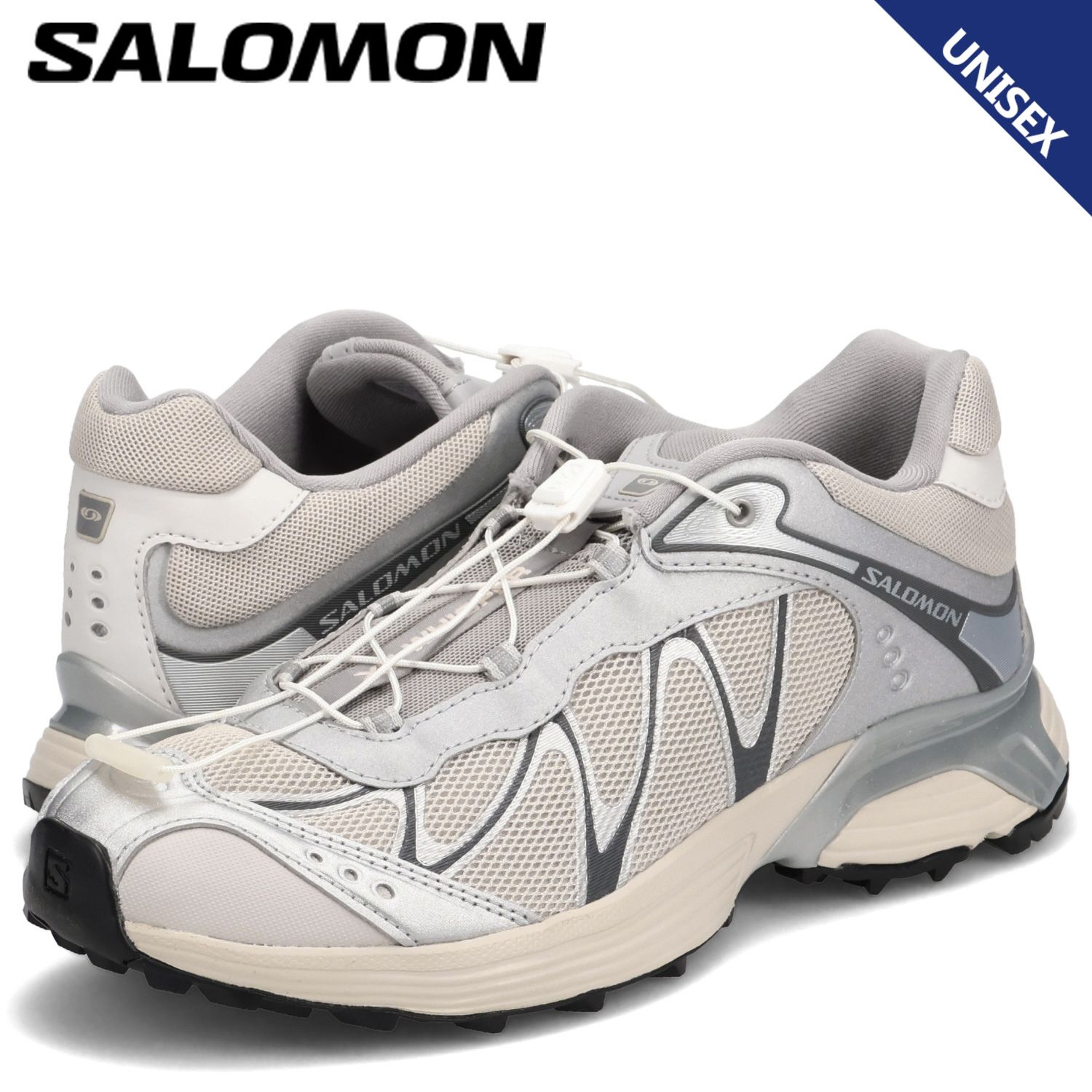サロモン SALOMON スニーカー メンズ レディース XT-WHISPER L47801400、GRY/M