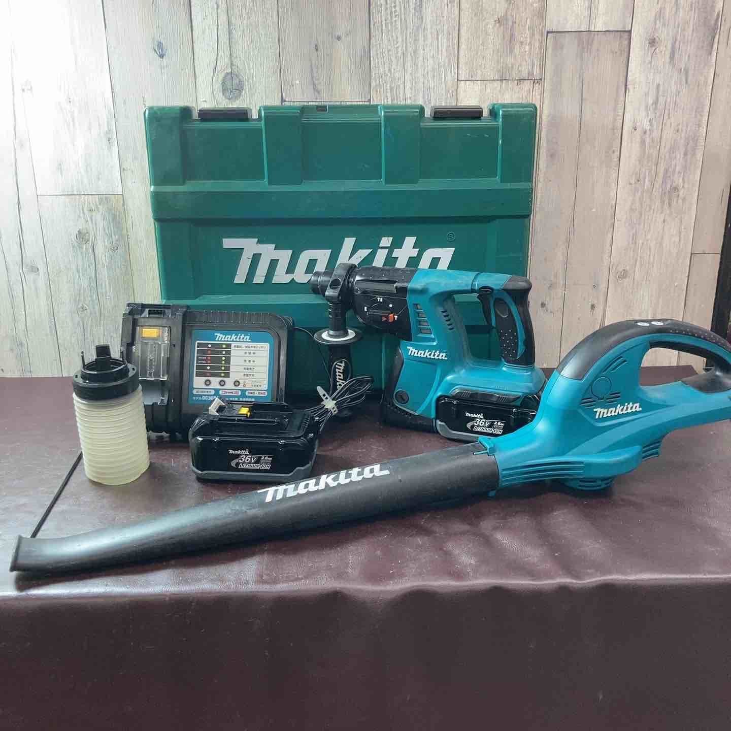 【中古品】マキタ(makita) HR261DRDX ハンマドリル コードレスブロワ MUB360DZ セット品【東大和店】 22,350円