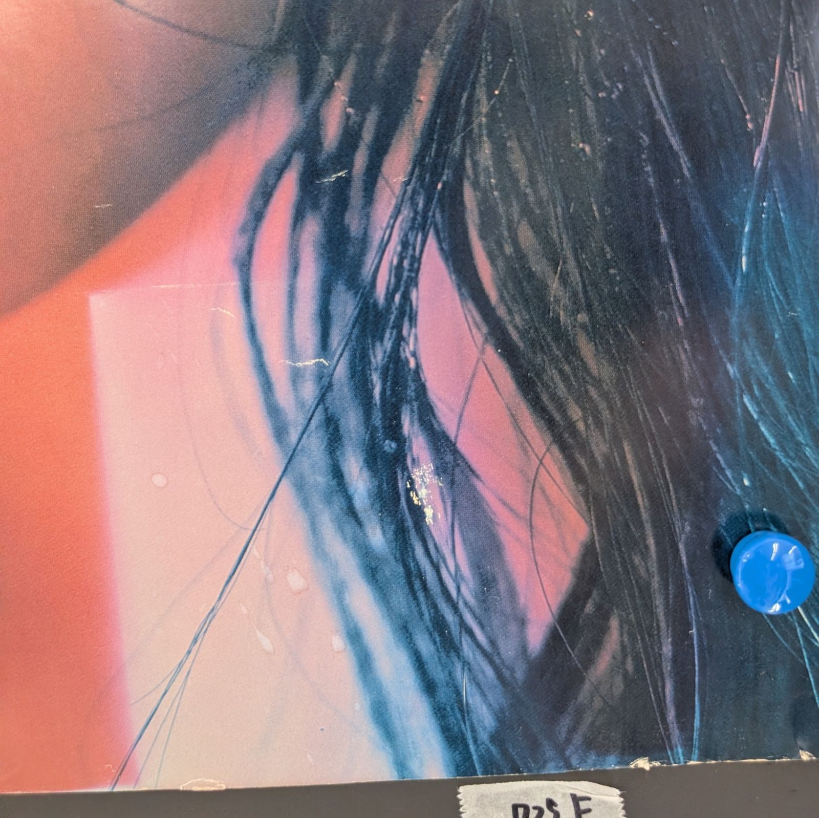 斉藤由貴 AXIA ポスター B2サイズ 昭和アイドル 80年代 レトロ ピン穴
