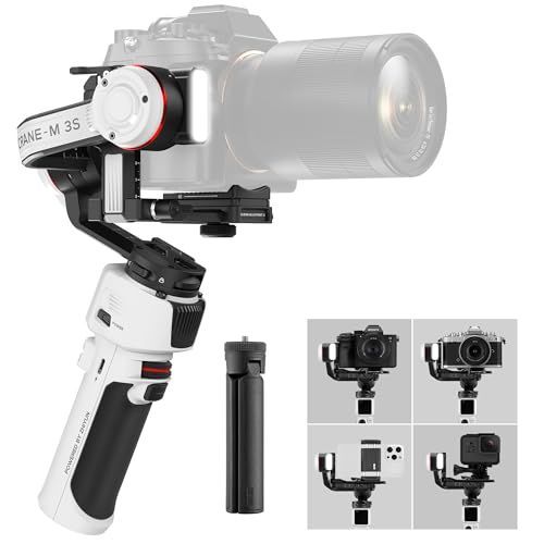 ms[公式旗艦店] ZHIYUN CRANE M3S 3軸ジンバル スタビライザー ミラーレスカメラ、Gopro、アクションカメラ、スマートフォン対応「」