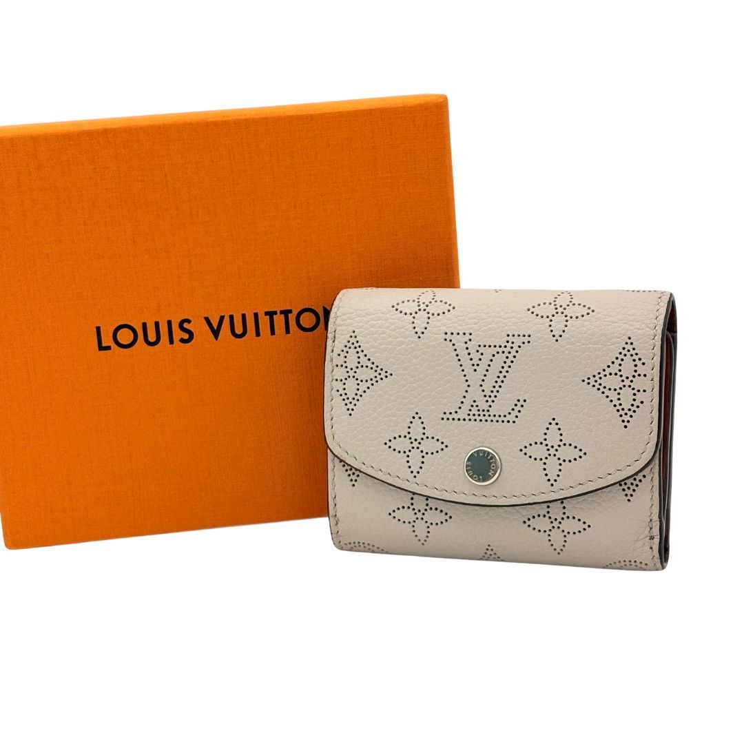 LOUIS VUITTON ルイヴィトン マヒナ ポルトフォイユ イリスXS 三つ折り