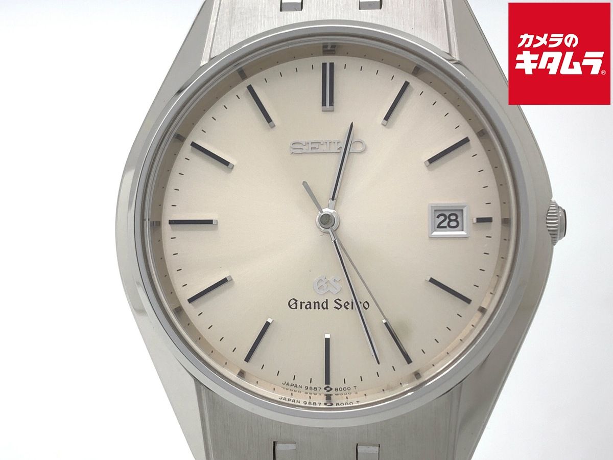 【中古】 【良品】 グランドセイコー クォーツ シルバー SBGS003/9587-8000 ステンレススティール
