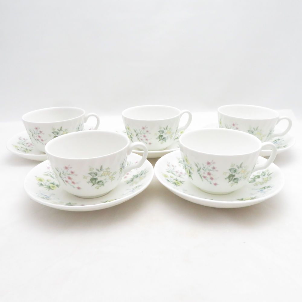 MINTON ミントン スプリングバレー カップ＆ソーサー 5客 セット