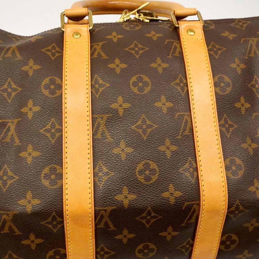 【6ge5579】ルイヴィトン ボストンバッグ モノグラム キーポル45 M41428 ブラウン【中古】メンズ レディース ユニセックス