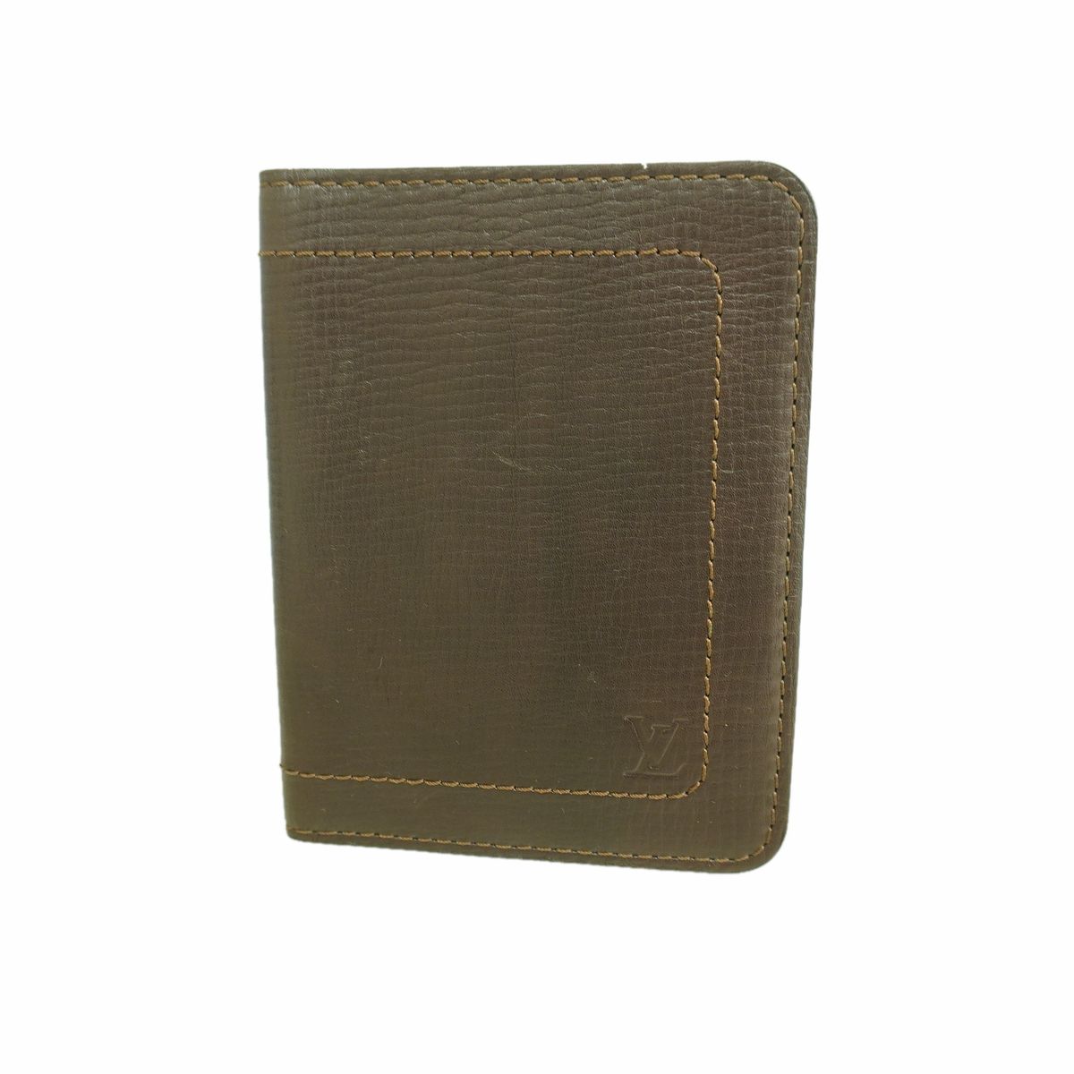 【6ge5737】ルイヴィトン パスポートケース ユタ カフェ【中古】メンズ