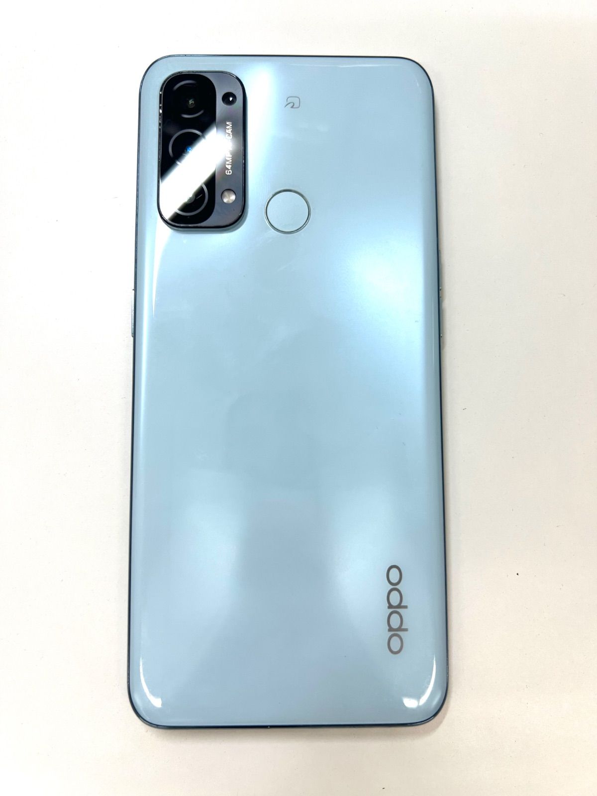 美品 OPPO Reno5 A 128GB アイスブルー Android12 - メルカリ