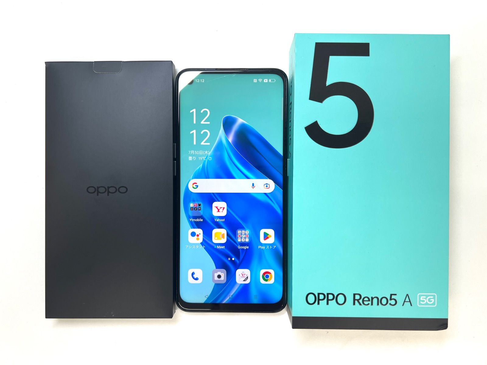 美品 OPPO Reno5 A 128GB アイスブルー Android12 - メルカリ