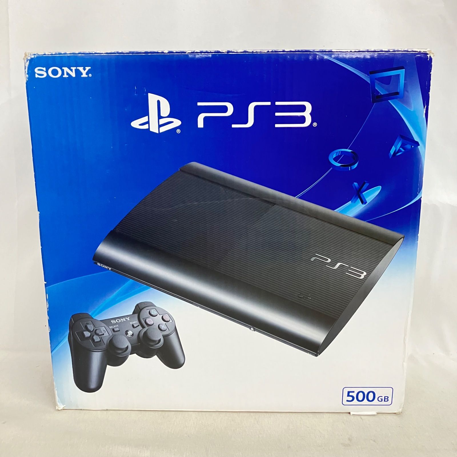 中古 PlayStation3 PS3 本体 チャコール・ブラック 500GB YD7079 c082