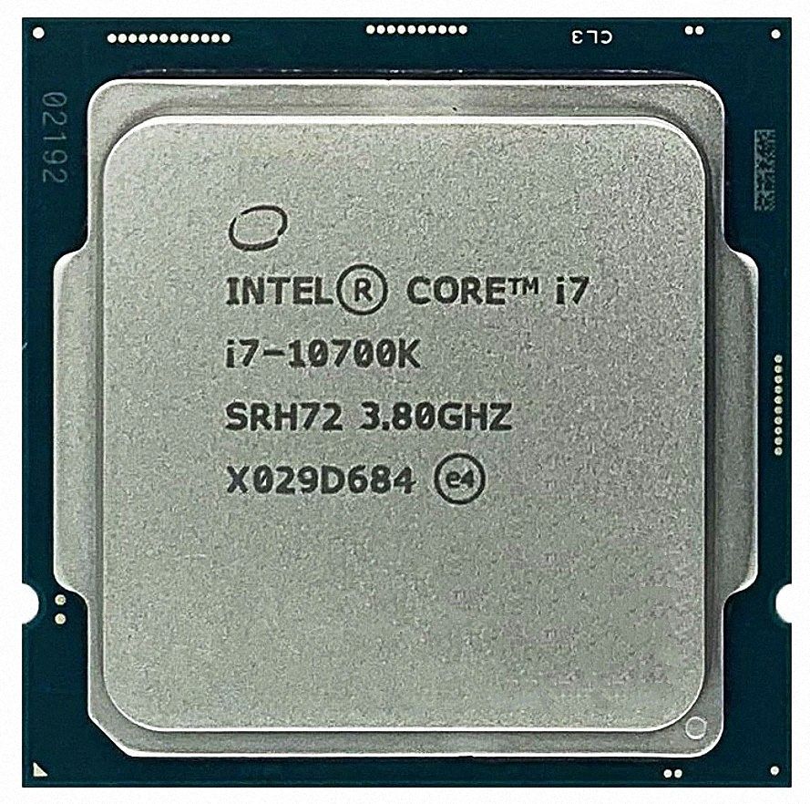 Intel Core i7-10700K SRH72 8C 16T 3.8GHz to 5.1GHz Socket 1200 Comet Lake 14NM 16MB 125W Apr