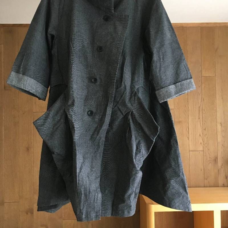極美品 センソユニコ Senso unico 慈雨 ジウ 螺旋柄 コート 40 - メルカリ