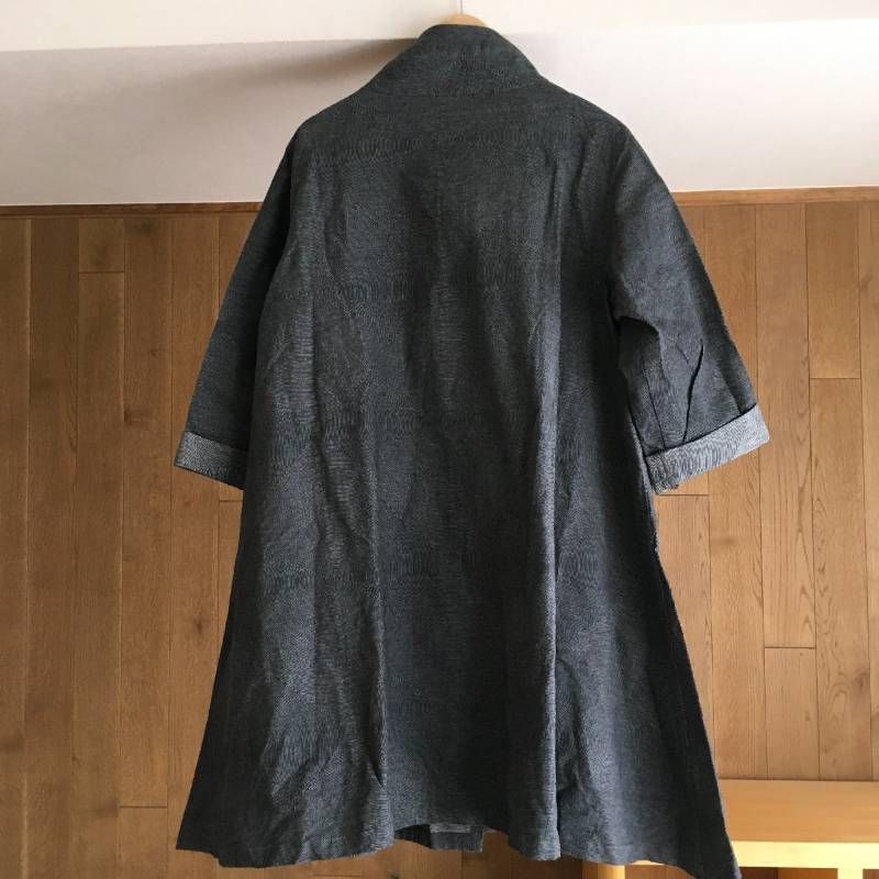 極美品 センソユニコ Senso unico 慈雨 ジウ 螺旋柄 コート 40 - メルカリ