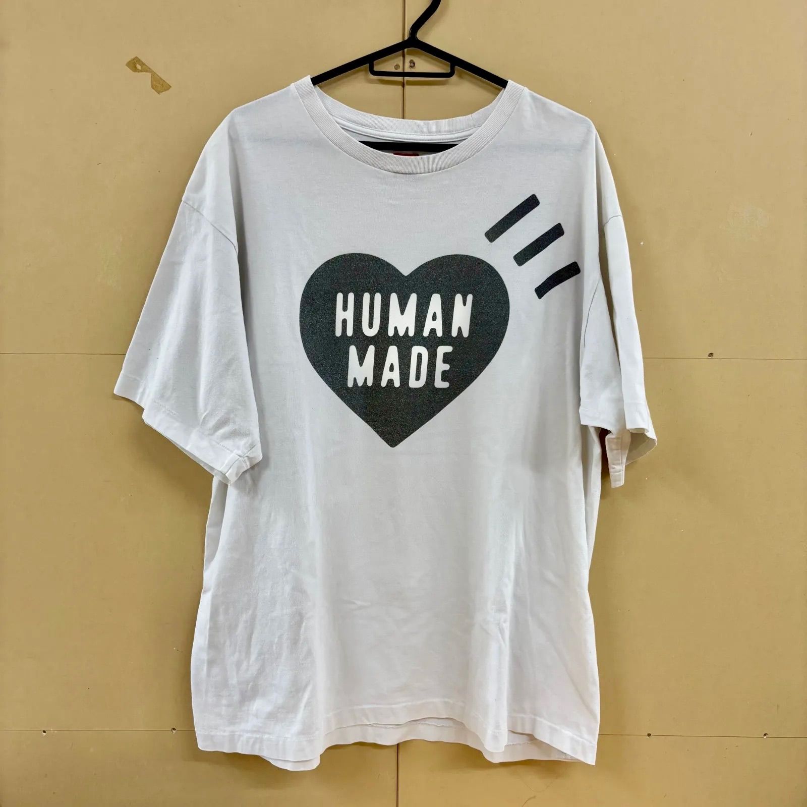 HUMAN MADE ヒューマンメイド Tシャツ b10096) HUMAN MADE ヒューマンメイド DAILY T-SHIRT ホワイトDAILY T