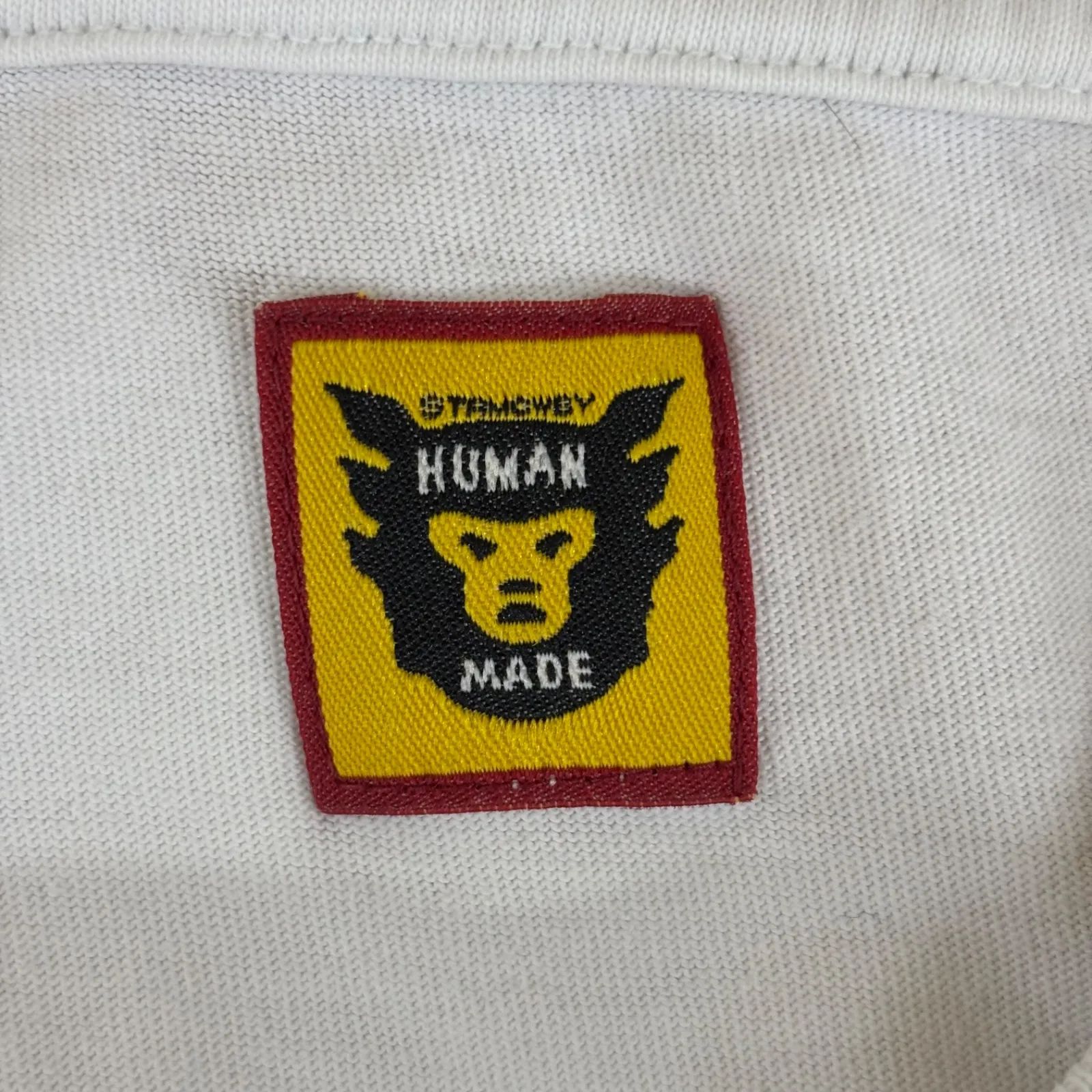 b10096) HUMAN MADE ヒューマンメイド DAILY T-SHIRT ホワイトDAILY T