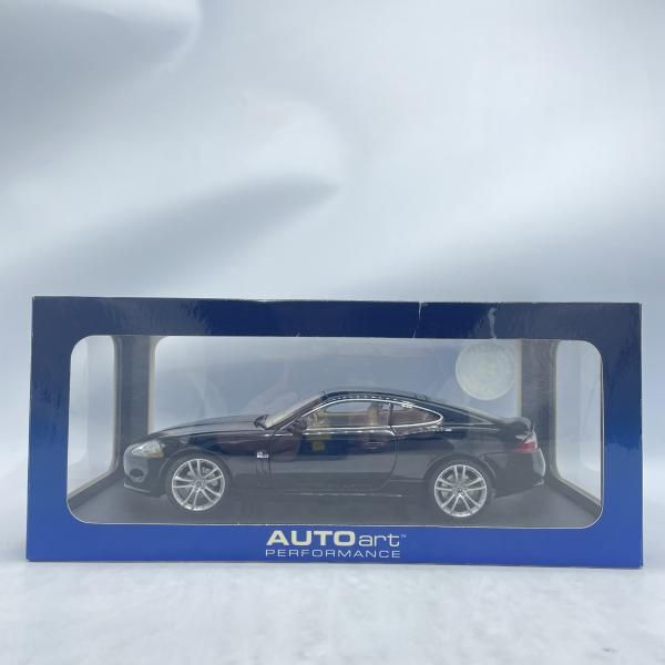 中古】1/18 ｵｰﾄｱｰﾄ ｼﾞｬｶﾞｰ XK ｸｰﾍﾟ 2006 (ﾌﾞﾗｯｸ) 開封/箱ｲﾀﾐ/箱日焼け