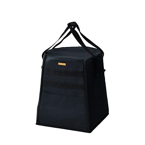 [キャンパーズコレクション 山善] ストーブ 収納ボックス ギア ケース アウトドア キャンプ ストーブバック HSB-M/HSB-L ブラックt 38518212