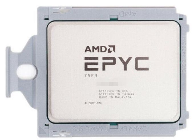 AMD EPYC 75F3 32C 64T 2.95GHz to 4GHz Socket SP3 Milan 7NM 256MB 280W Mar 2021