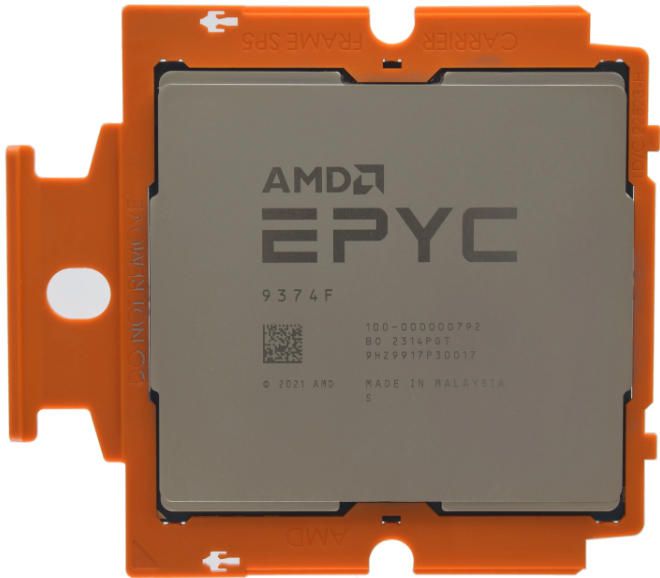 AMD EPYC 9374F 32C 64T 3.85GHz to 4.3GHz Socket SP5 Genoa 5NM 256MB 320W Nov 2022