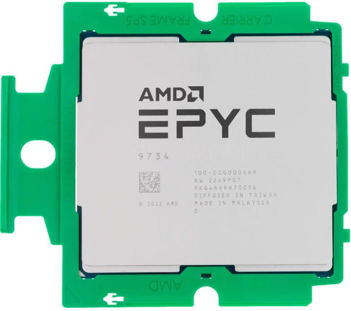 AMD EPYC 9734 112C 224T 2.2GHz to 3GHz Socket SP5 Bergamo 5NM 256MB 340W Jun 2023 247,446円