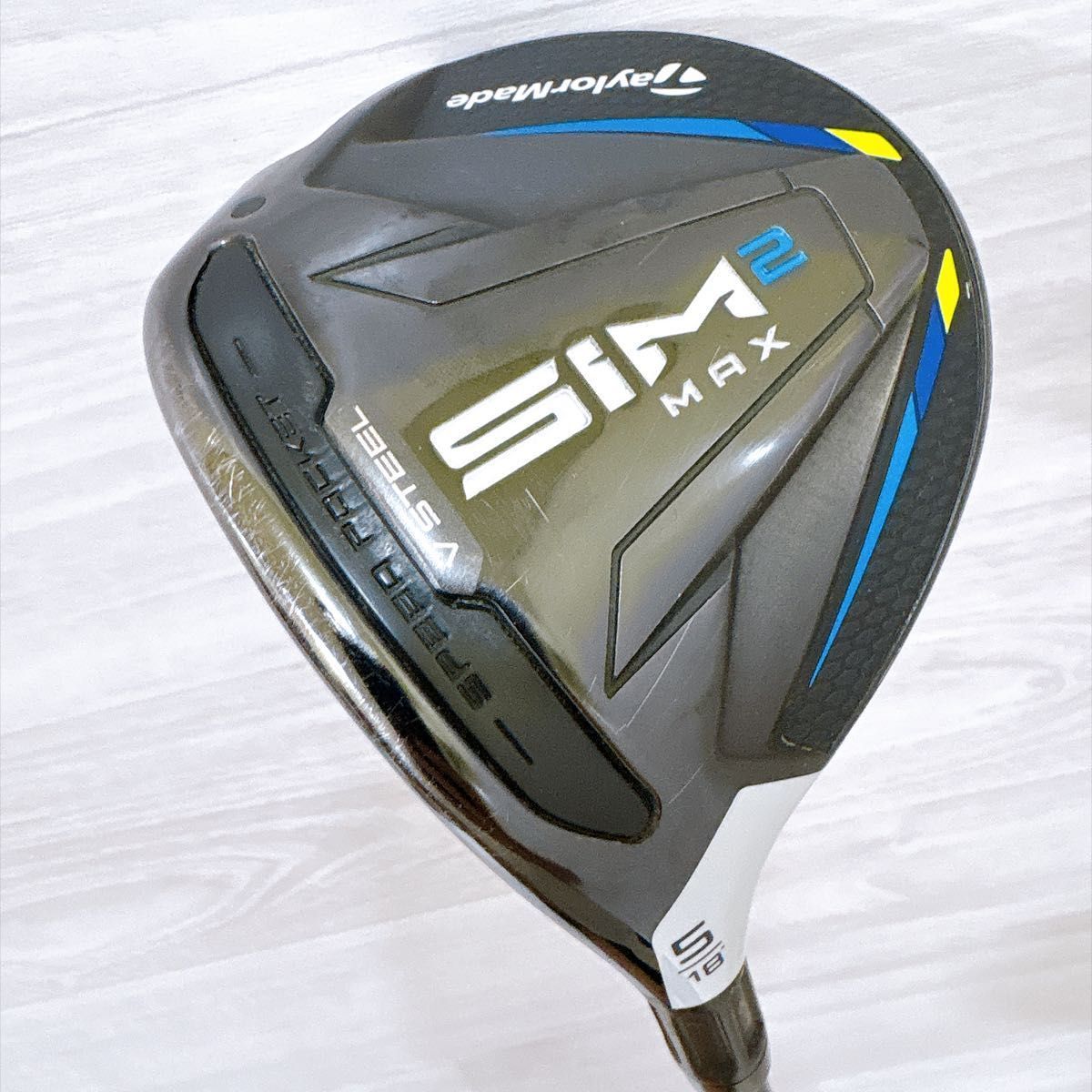 レフティ テーラーメイド SIM2 MAX フェアウェイウッド 5W フレックスS 左利き G-0318 13,500円