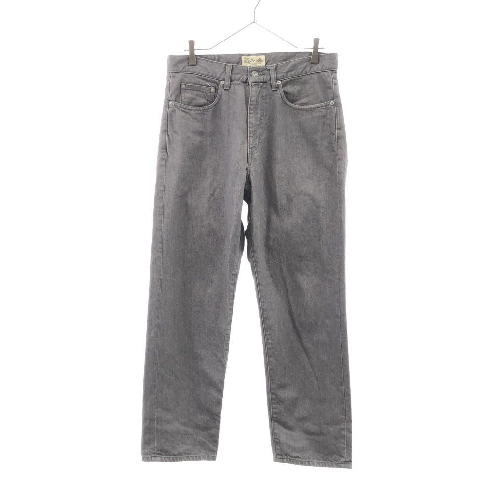 The DUFFER N NEPHEWS デニムパンツ M グレー 【古着】【中古】【送料無料】 The DUFFER of ST.GEORGE ザダファーオブセントジョージ 日本製