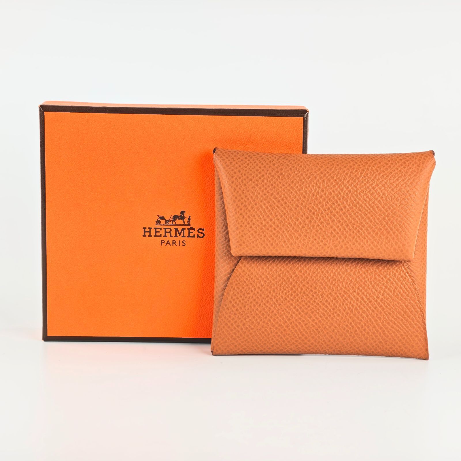 【新品・未使用】HERMES　エルメス　バスティア　ゴールド　コインケース　小銭入れ　W刻印