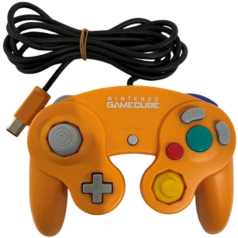 Nintendo 任天堂 ゲームキューブコントローラー DOL-003 オレンジ 動作